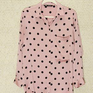 Zara Satin Effect Buttondown